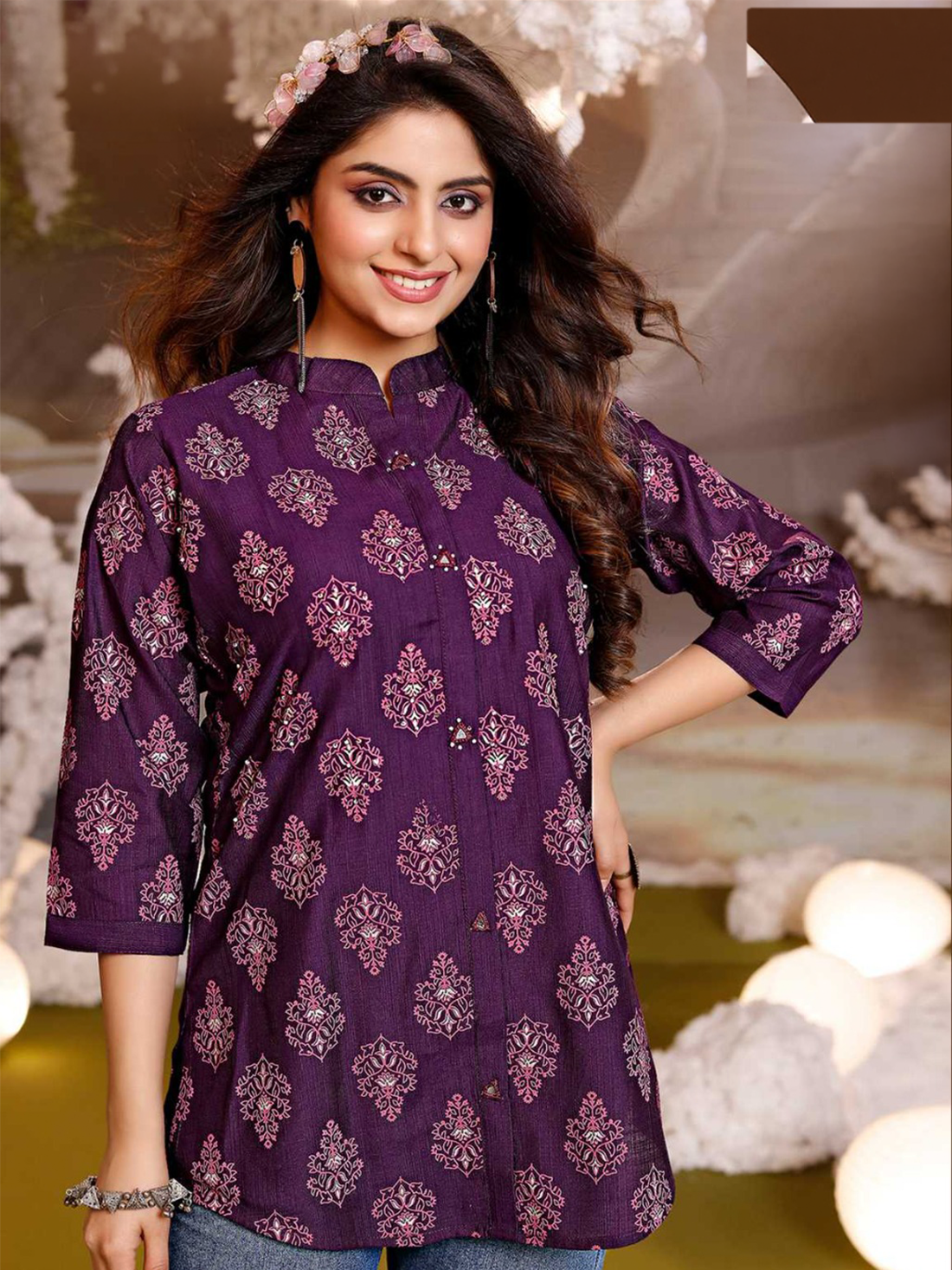 Tanisha Cotton Printed Kurti