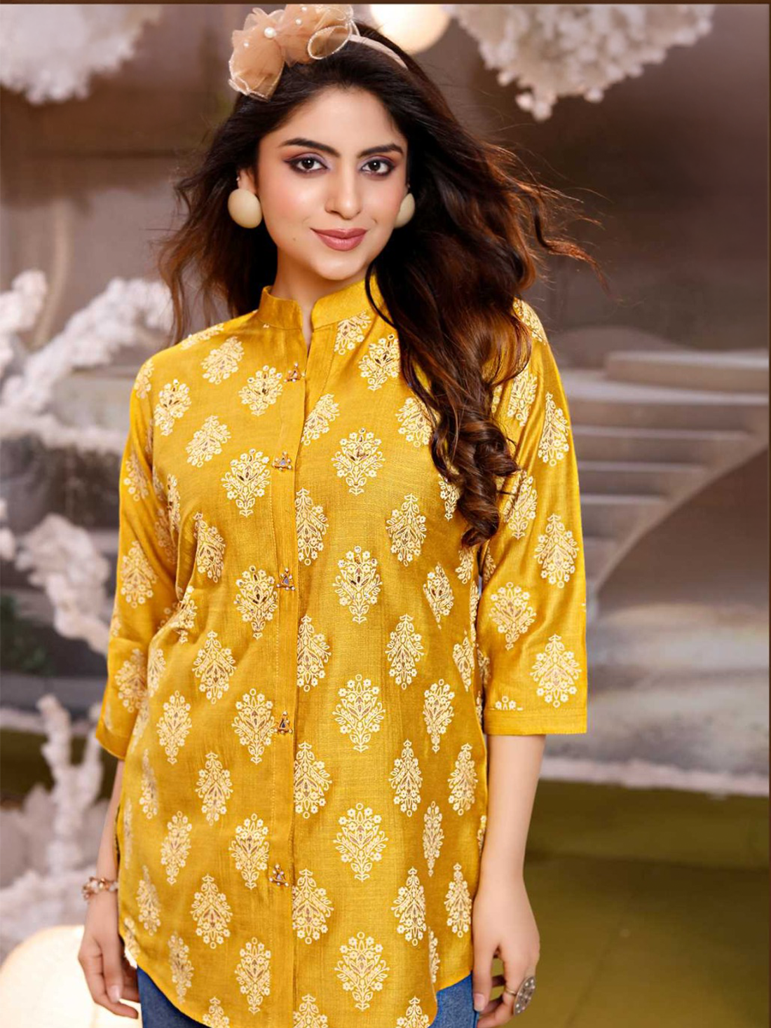 Tanisha Cotton Printed Kurti