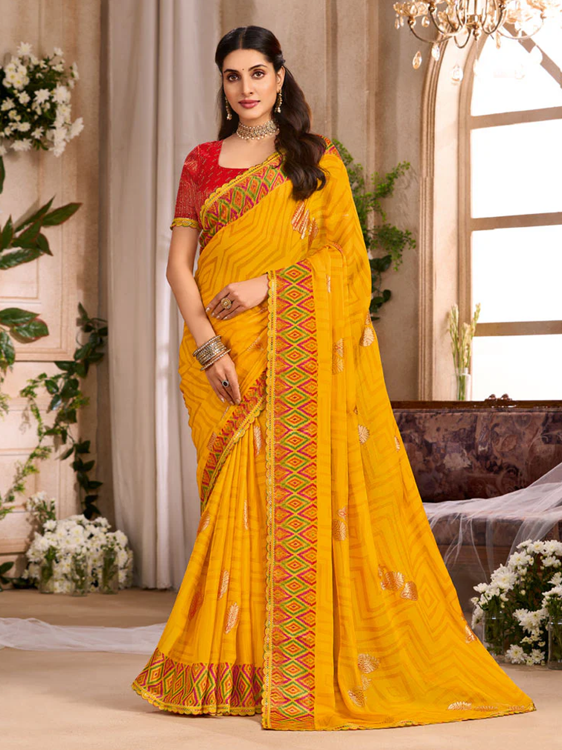 Eshita Chiffon Printed Saree