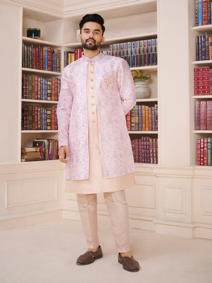 Mens Kurta Set With Jacket