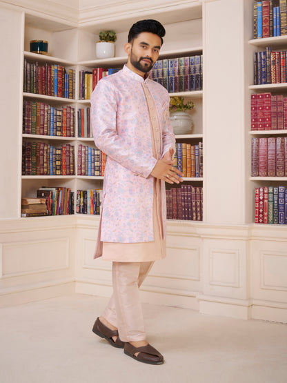 Mens Kurta Set With Jacket