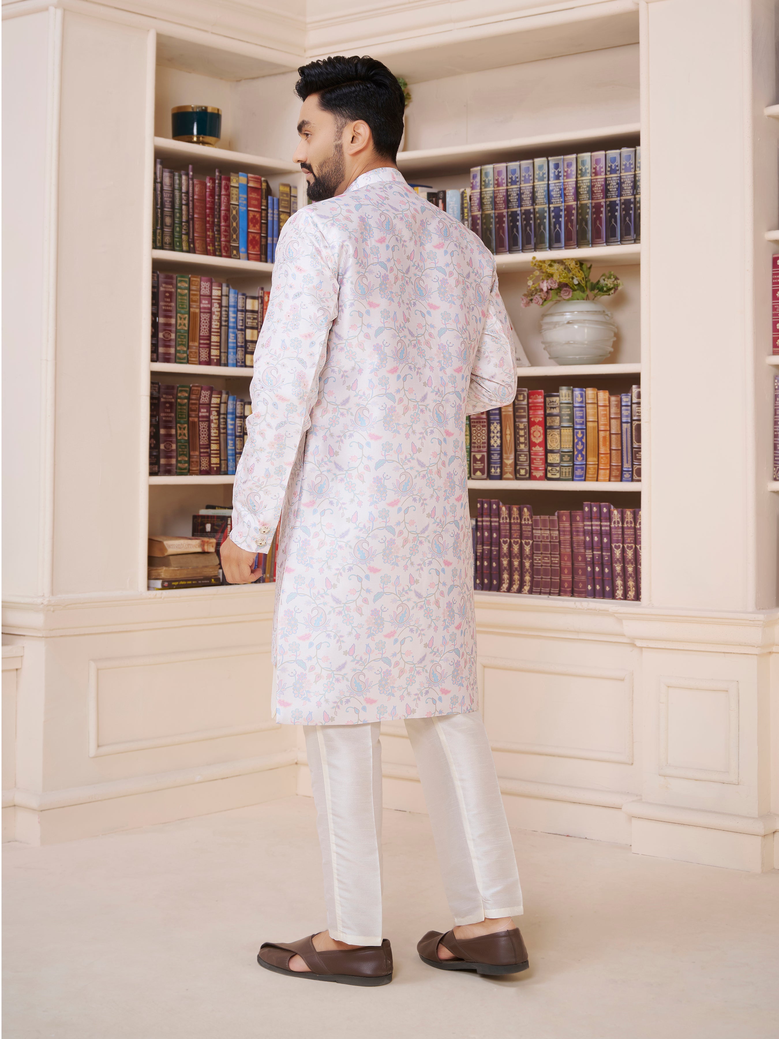 Mens Kurta Set With Jacket