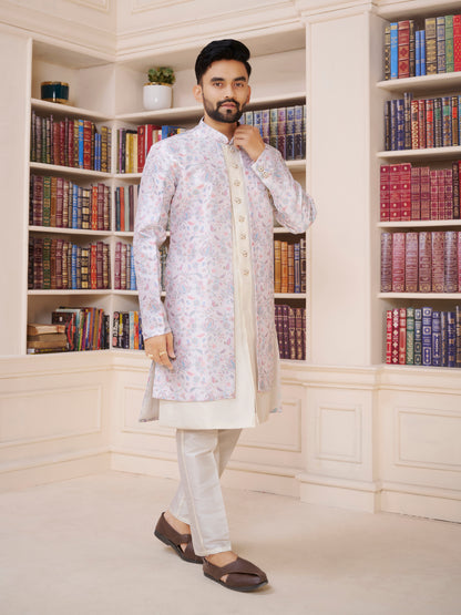 Mens Kurta Set With Jacket