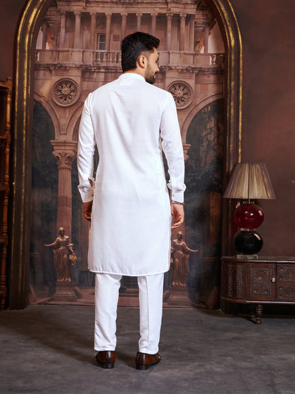 Mens Silk Kurta Set