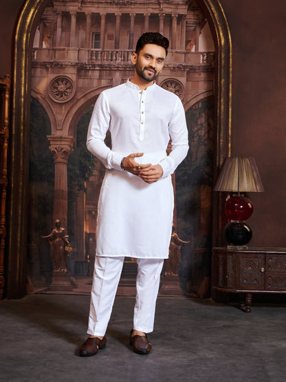 Mens Silk Kurta Set
