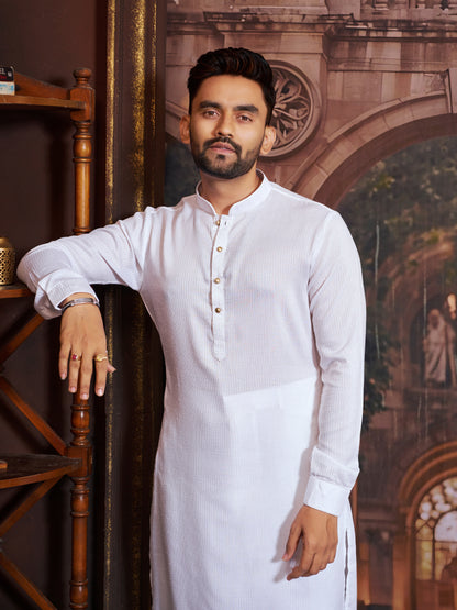 Mens Silk Kurta Set
