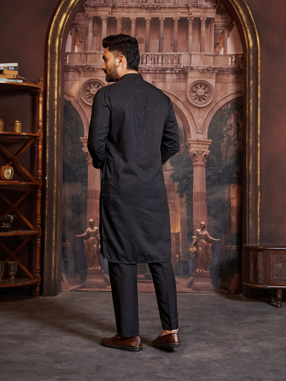 Mens Silk Kurta Set