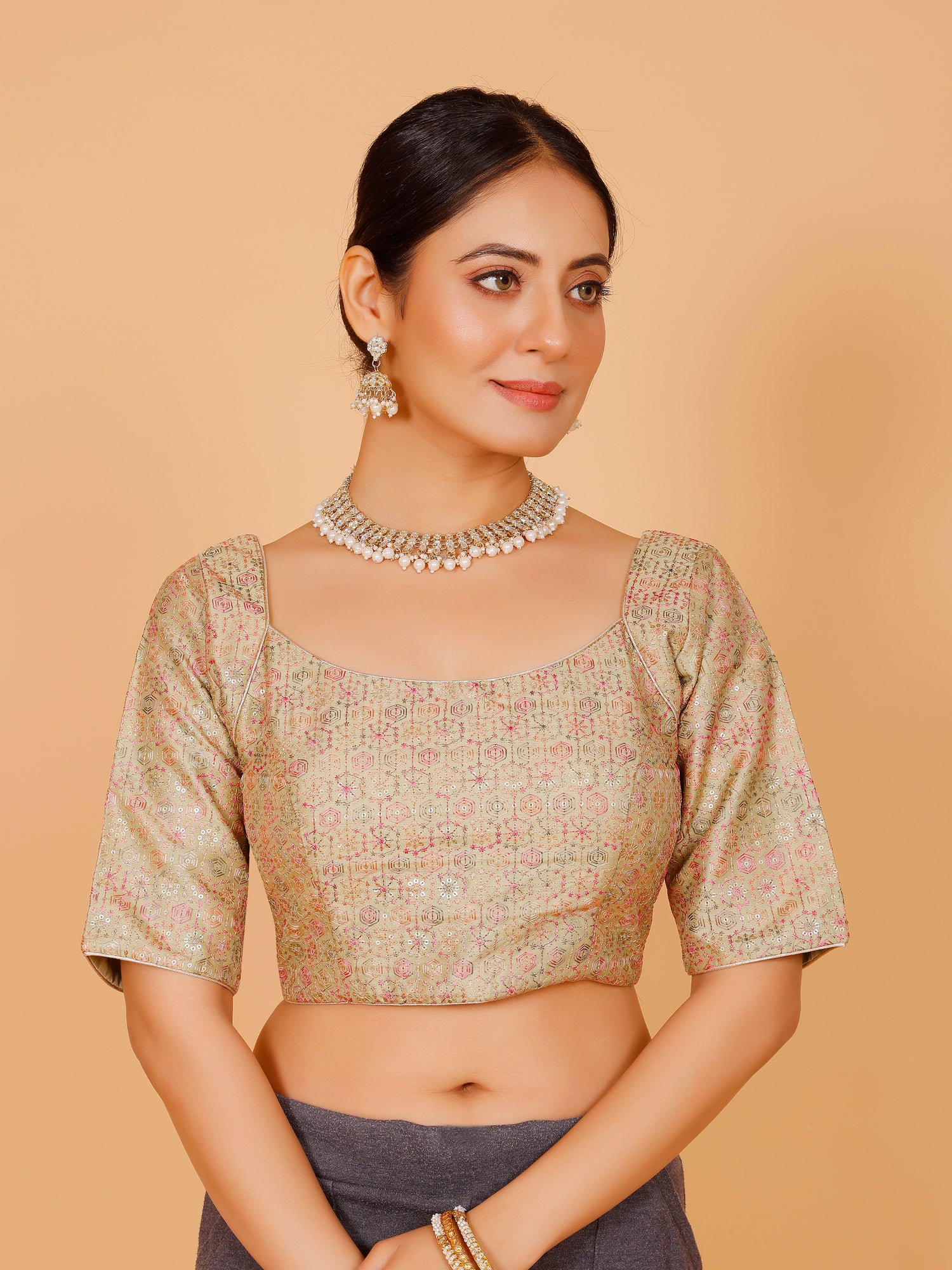 Ladies Silk Blouse