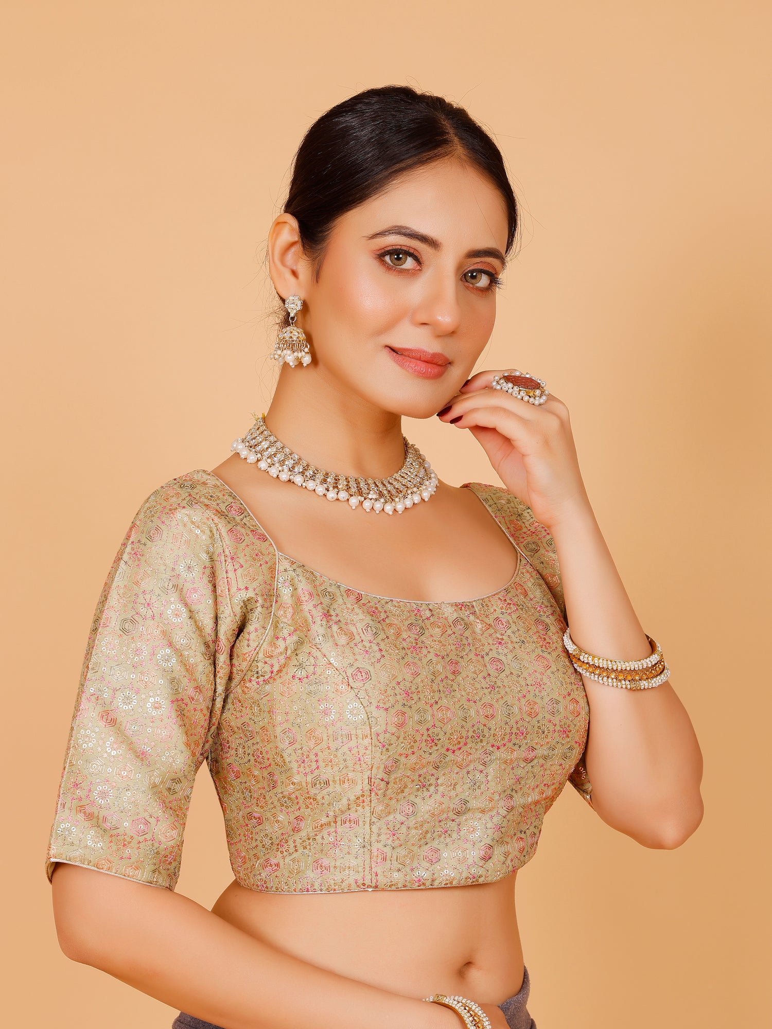 Ladies Silk Blouse
