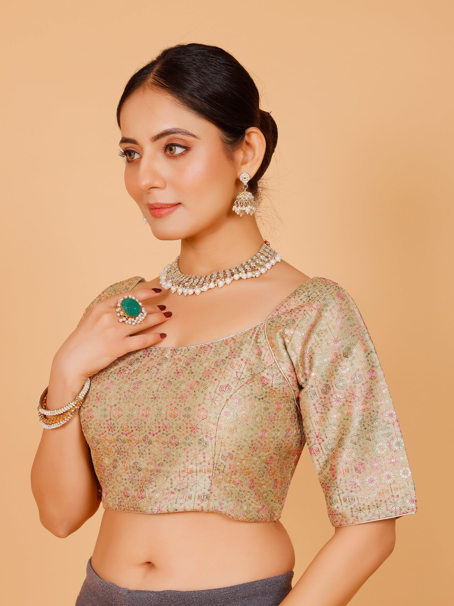 Ladies Silk Blouse