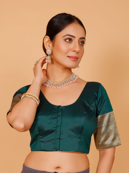 Silk Zari Work Blouse