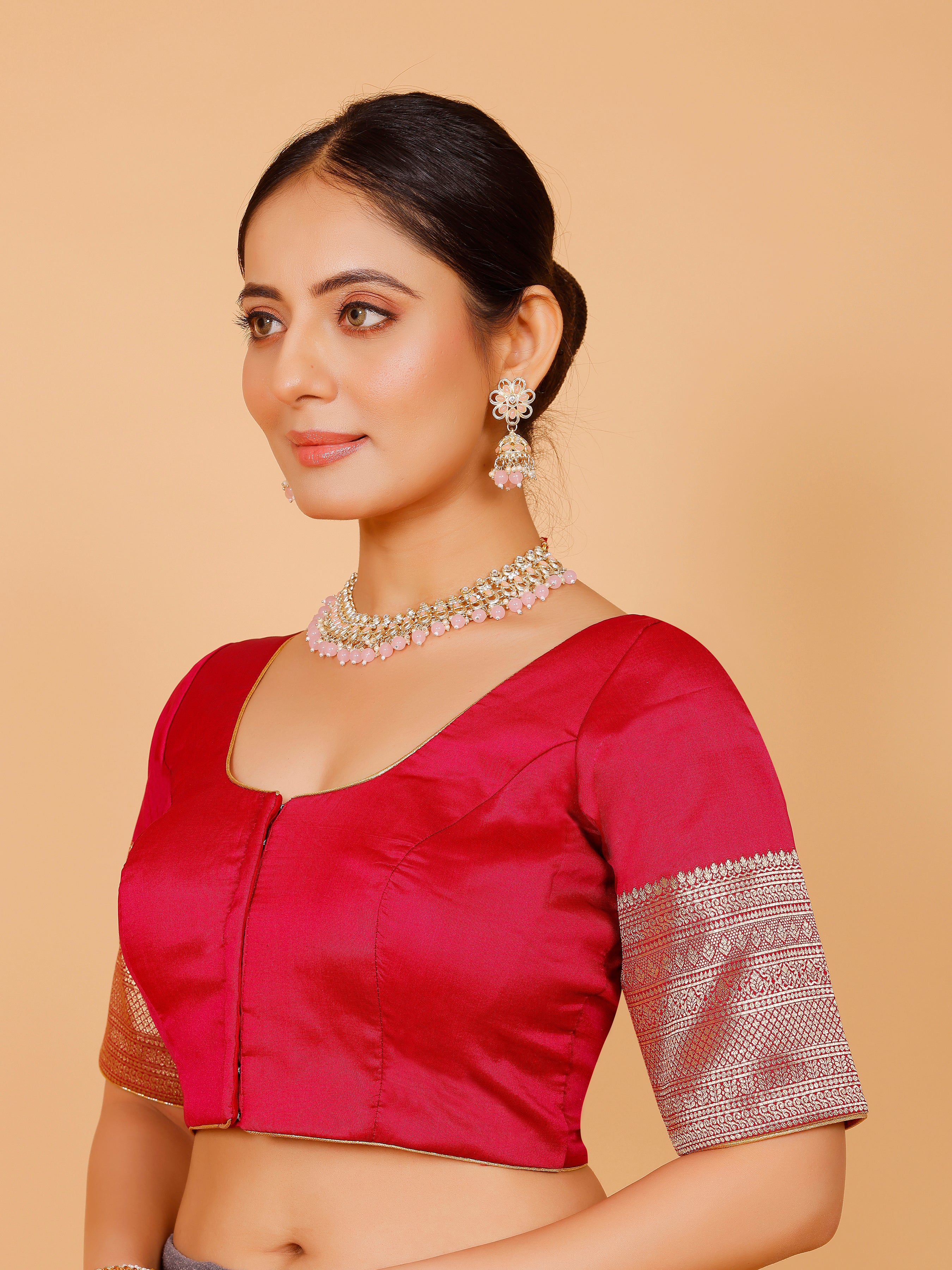 Silk Zari Work Blouse