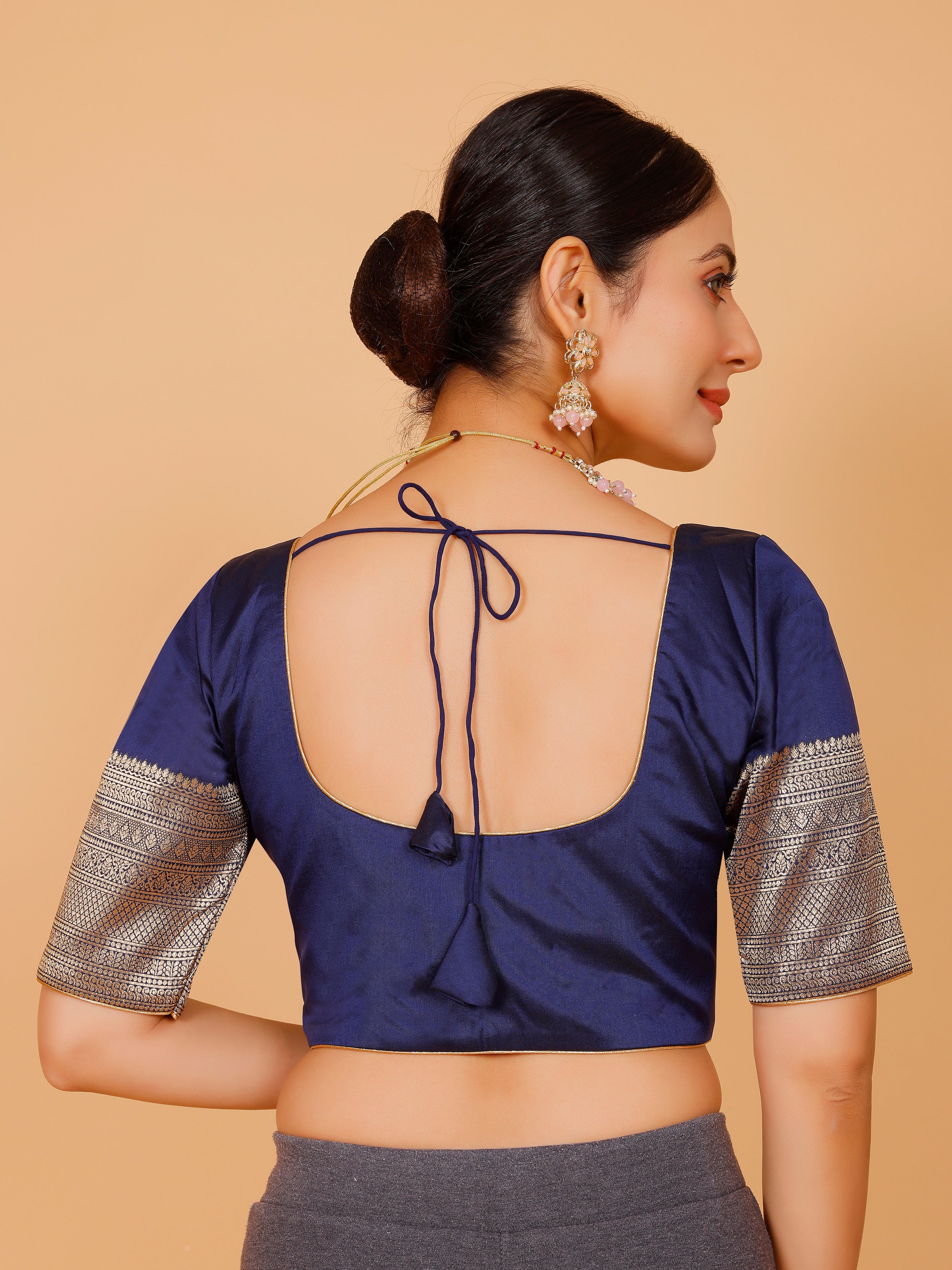 Silk Zari Work Blouse