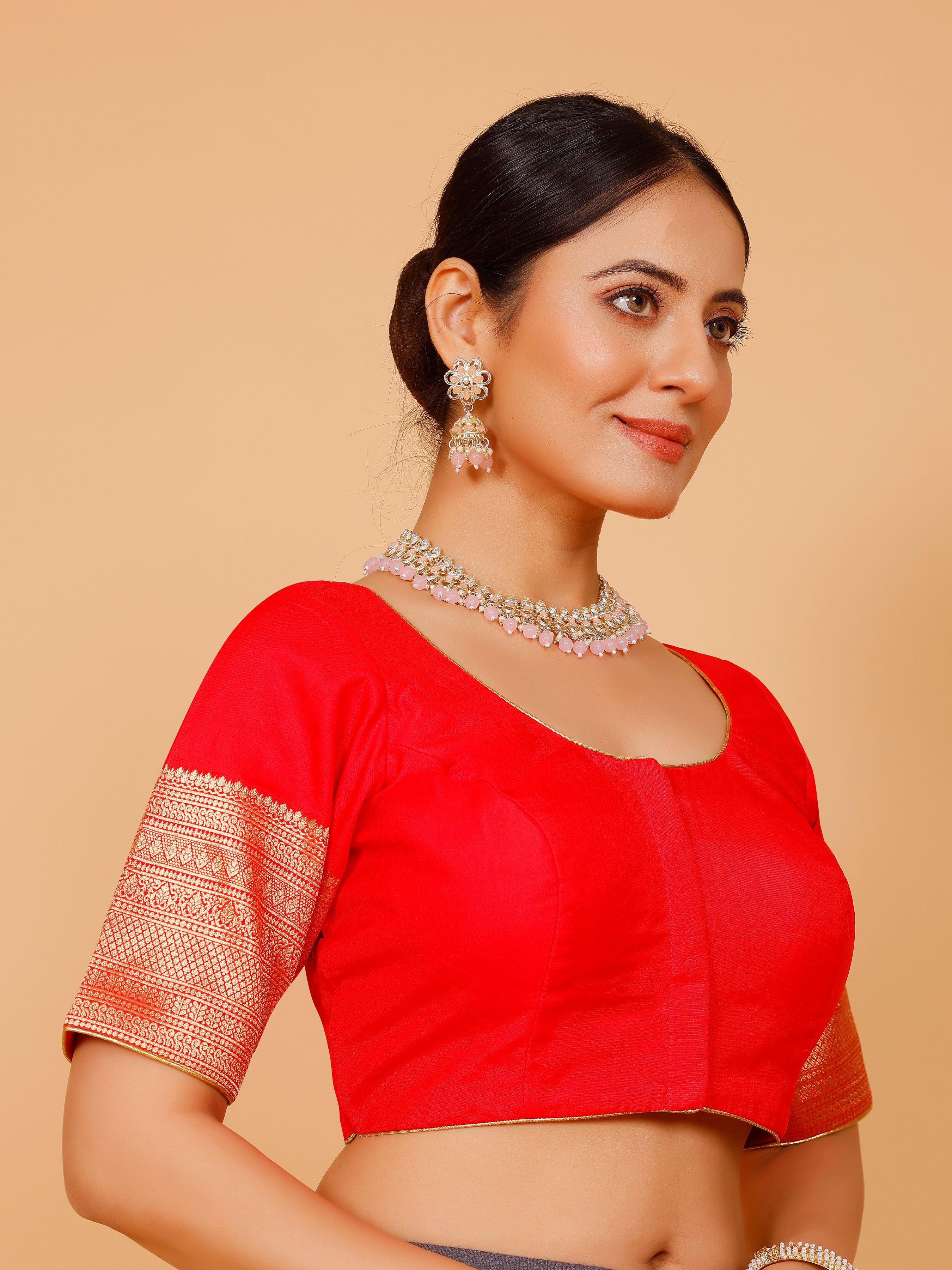 Silk Zari Work Blouse