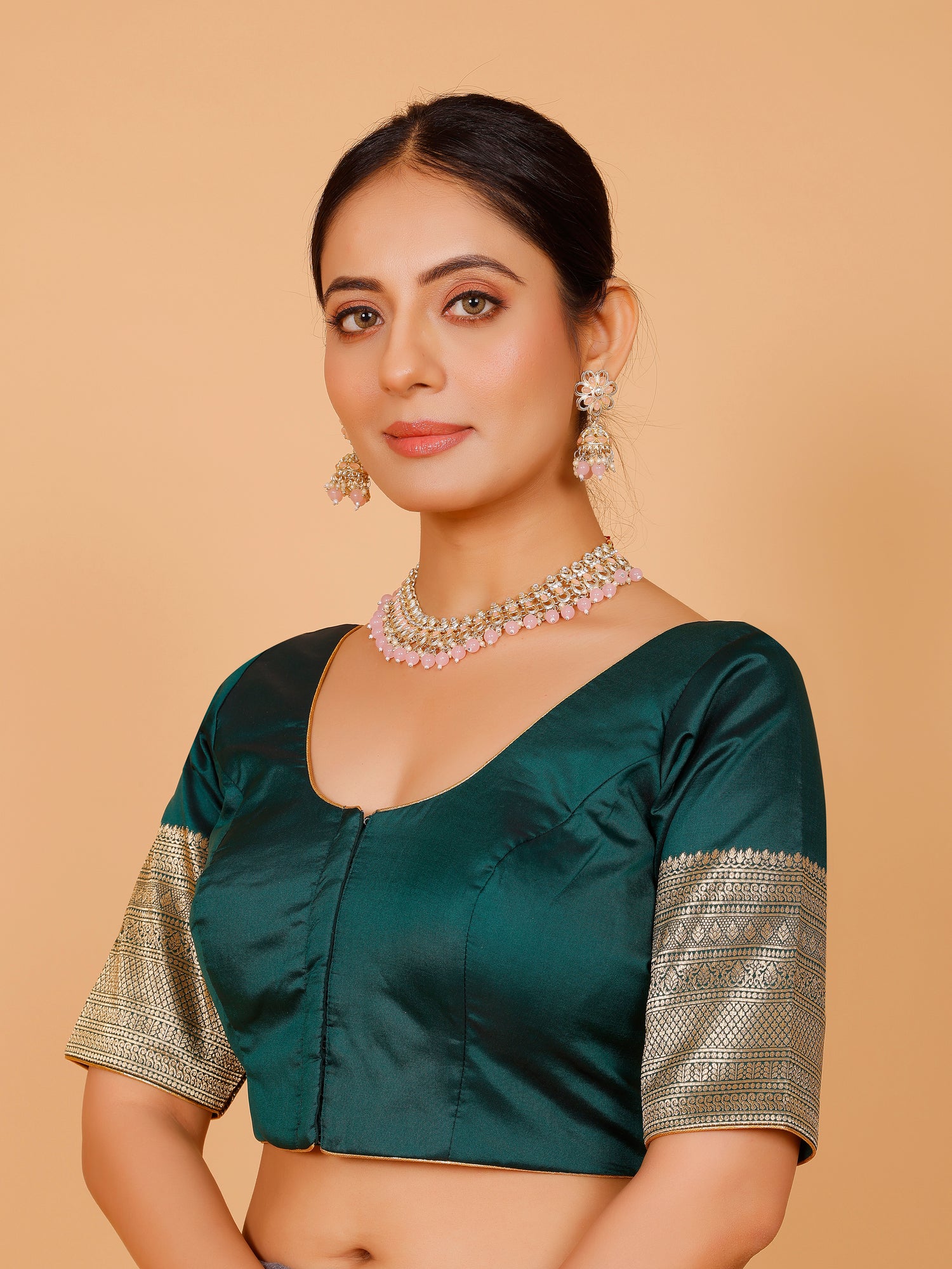 Silk Zari Work Blouse