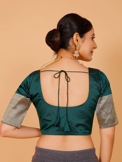Silk Zari Work Blouse