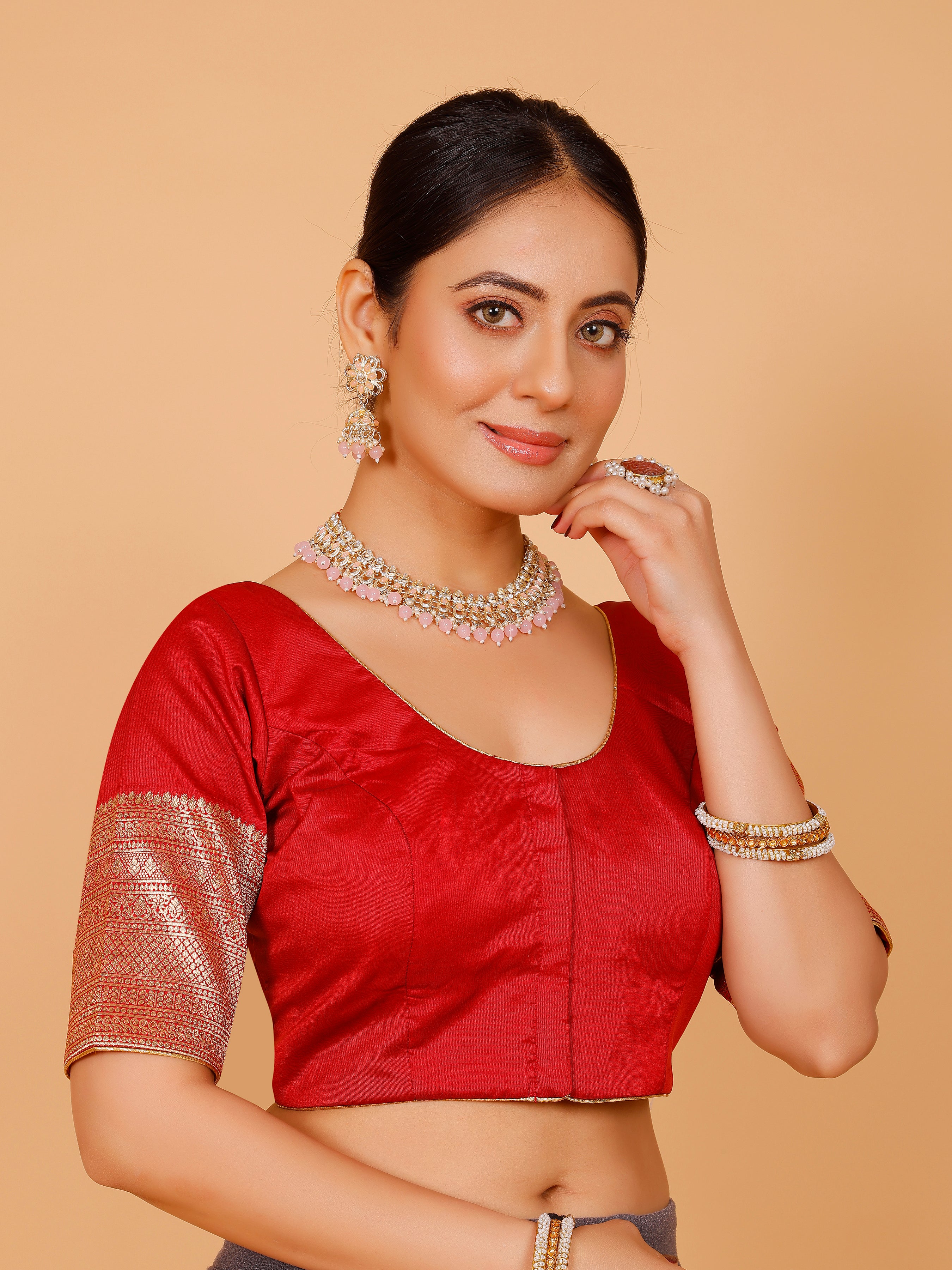 Silk Zari Work Blouse