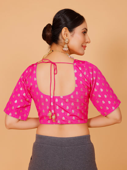Ladies Silk Zari Work Blouse