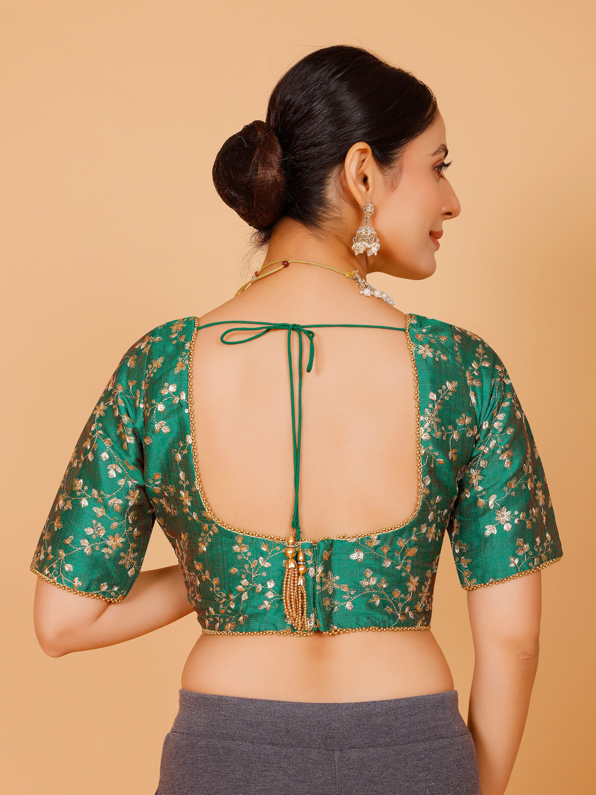 Silk Zari Work Blouse