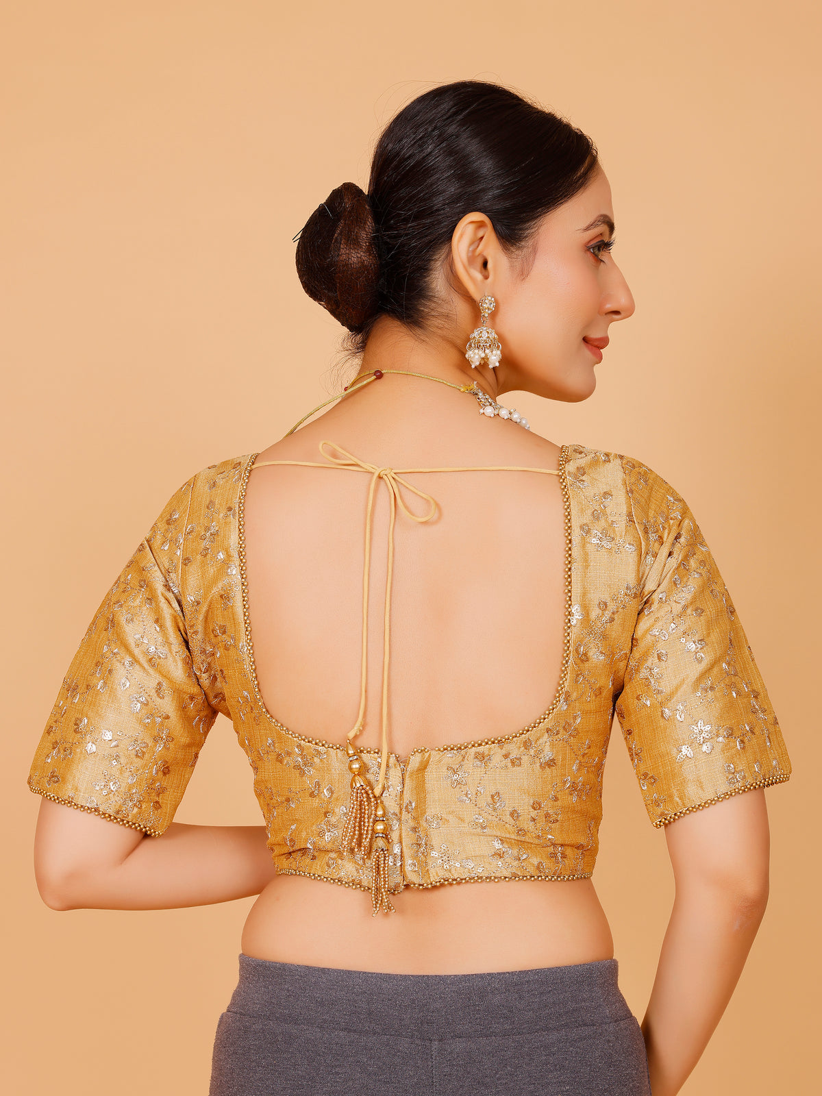 Silk Zari Work Blouse