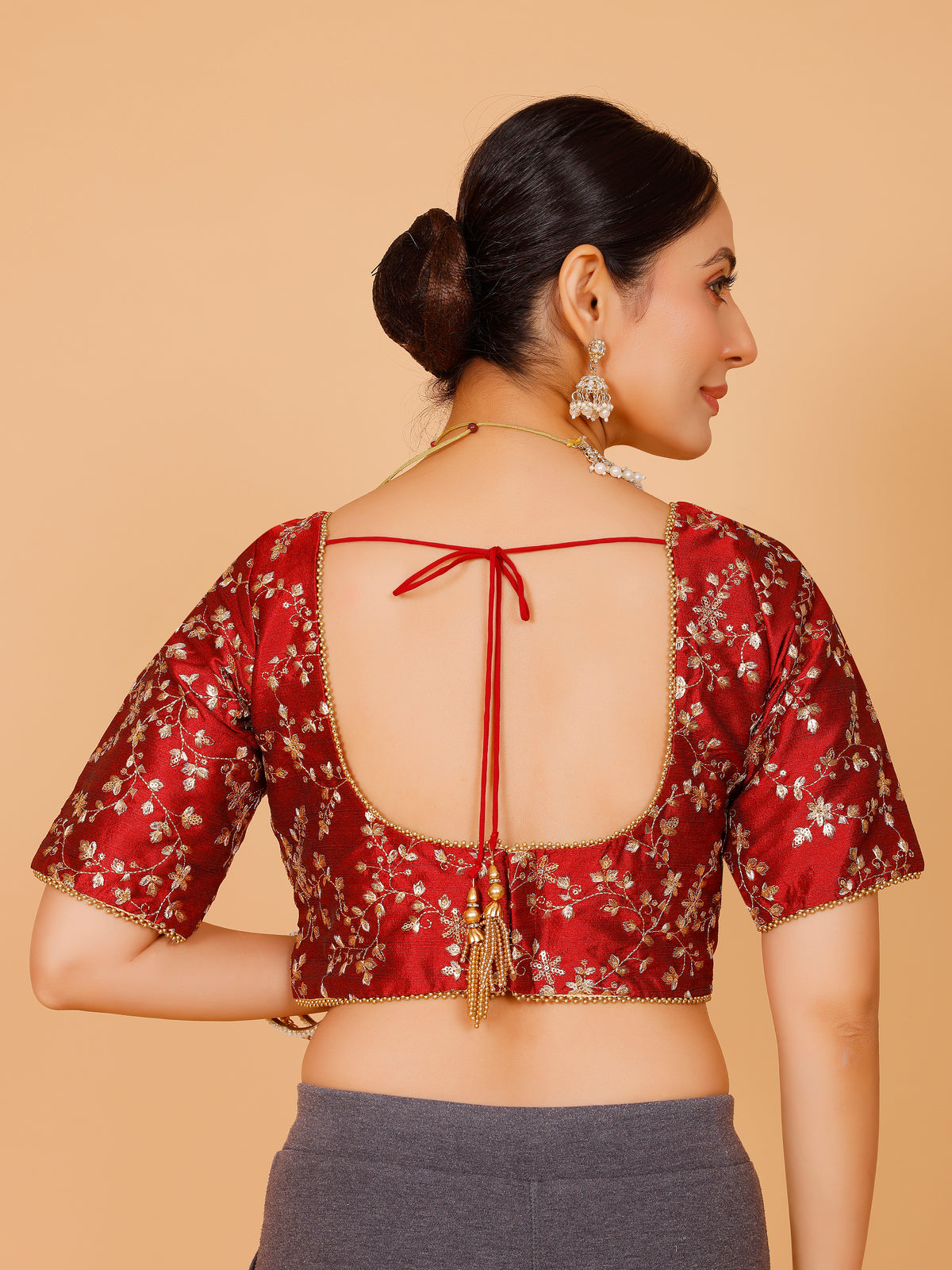 Silk Zari Work Blouse