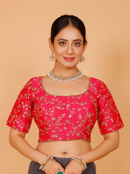 Silk Zari Work Blouse