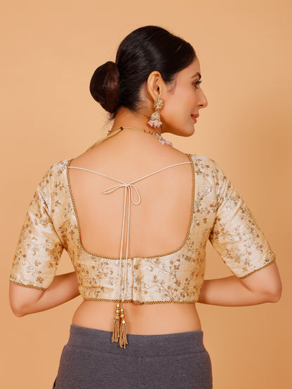 Silk Zari Work Blouse