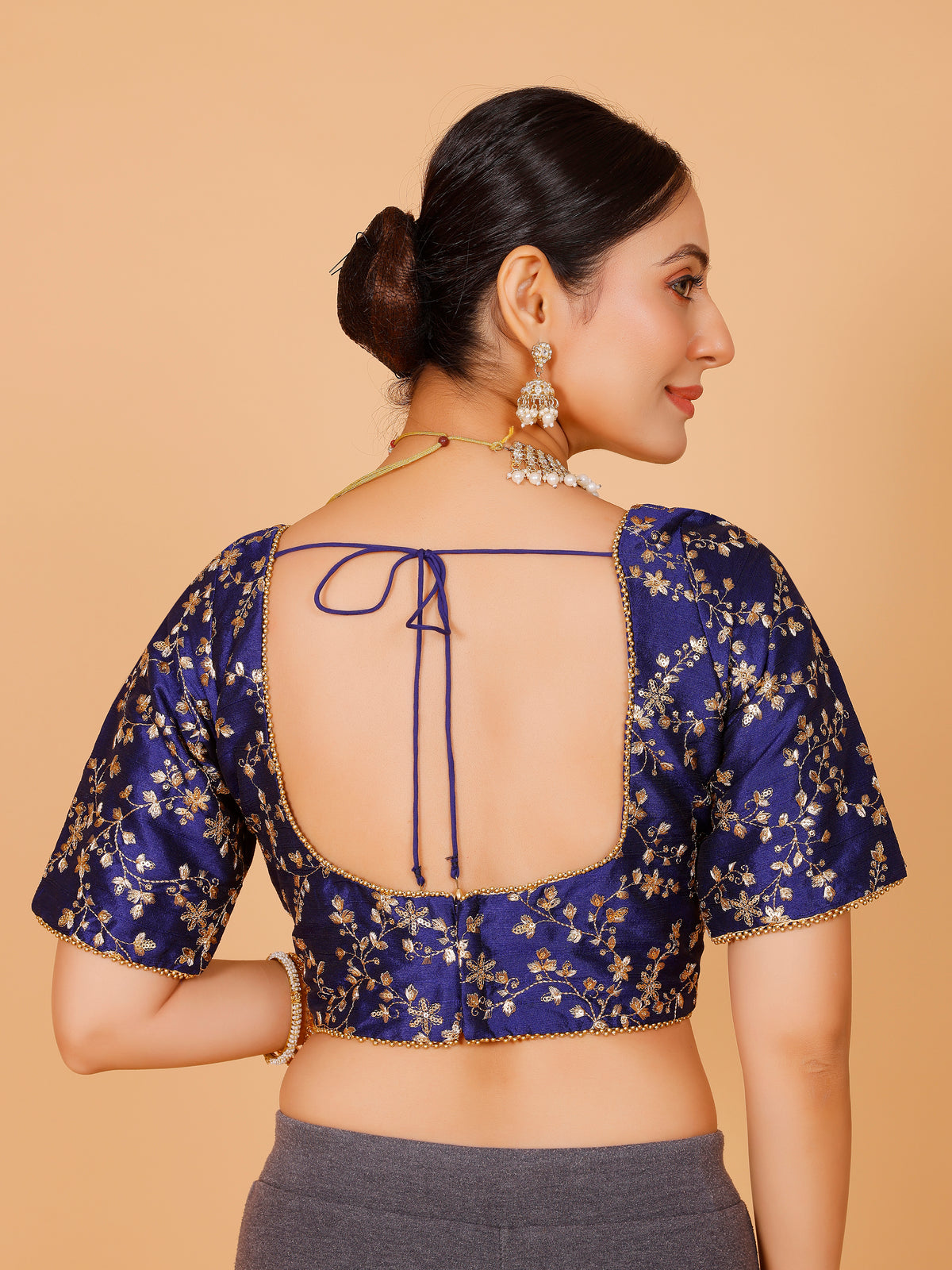 Silk Zari Work Blouse