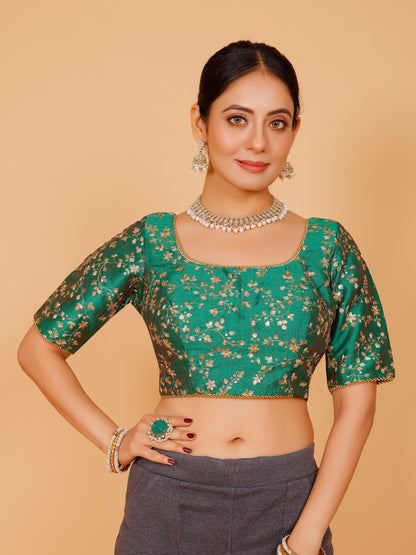 Silk Zari Work Blouse