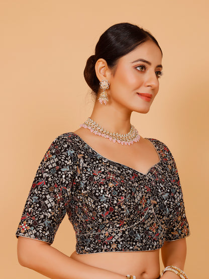 Ladies Georgette Zari Work Blouse