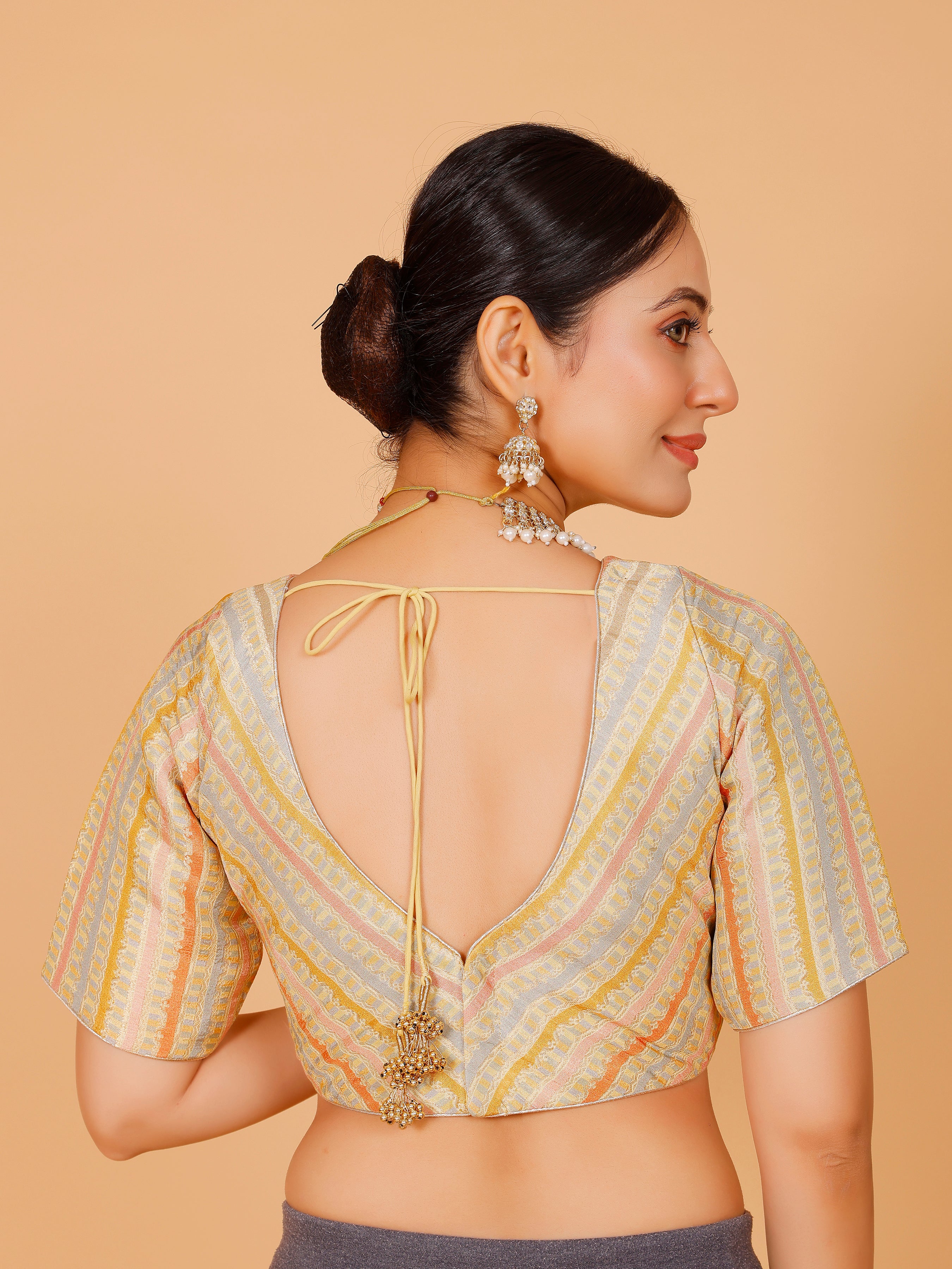 Silk Printed Blouse
