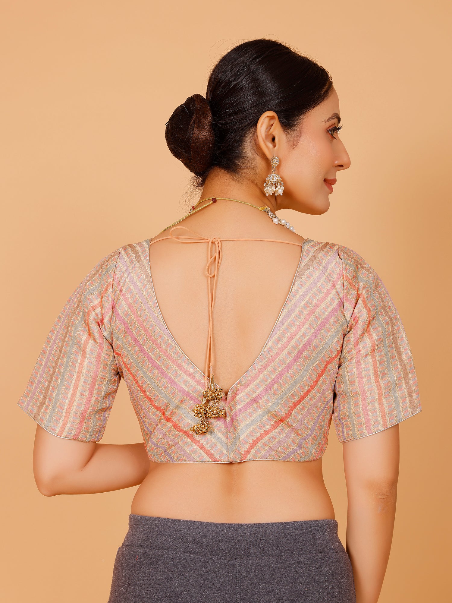 Silk Printed Blouse