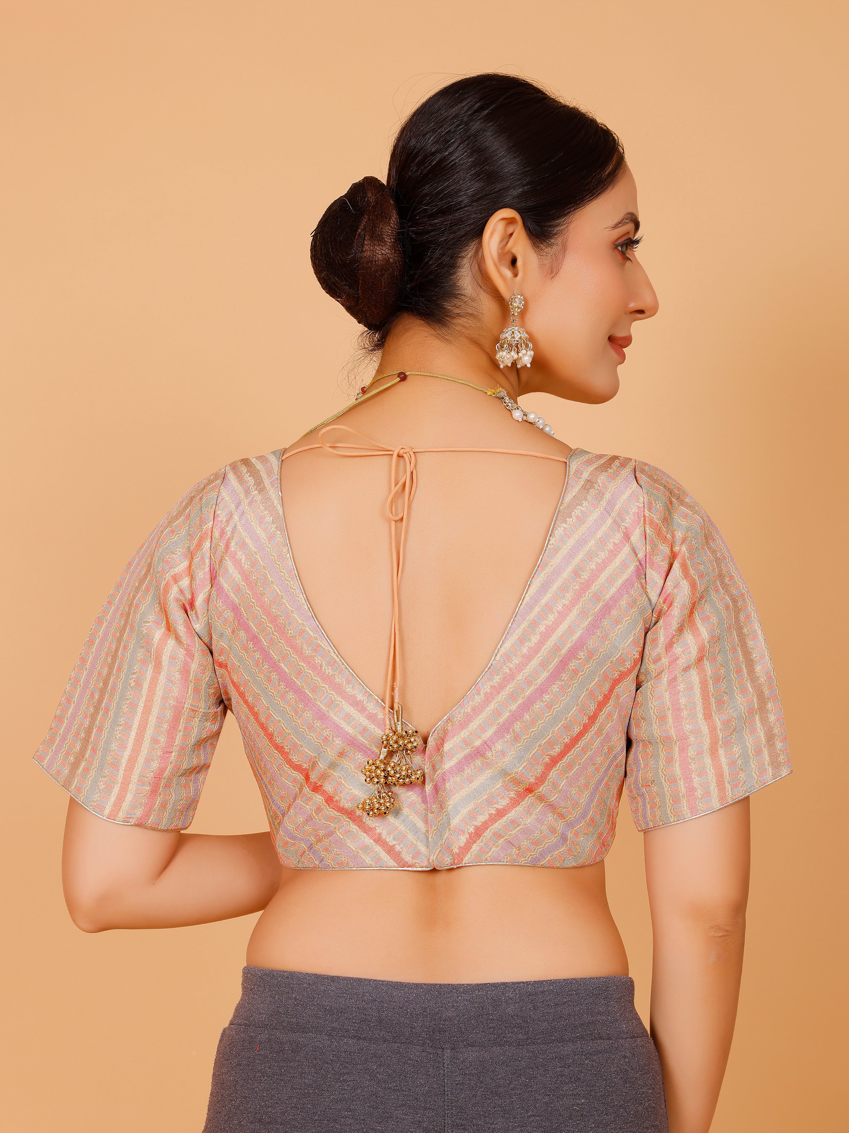 Silk Printed Blouse