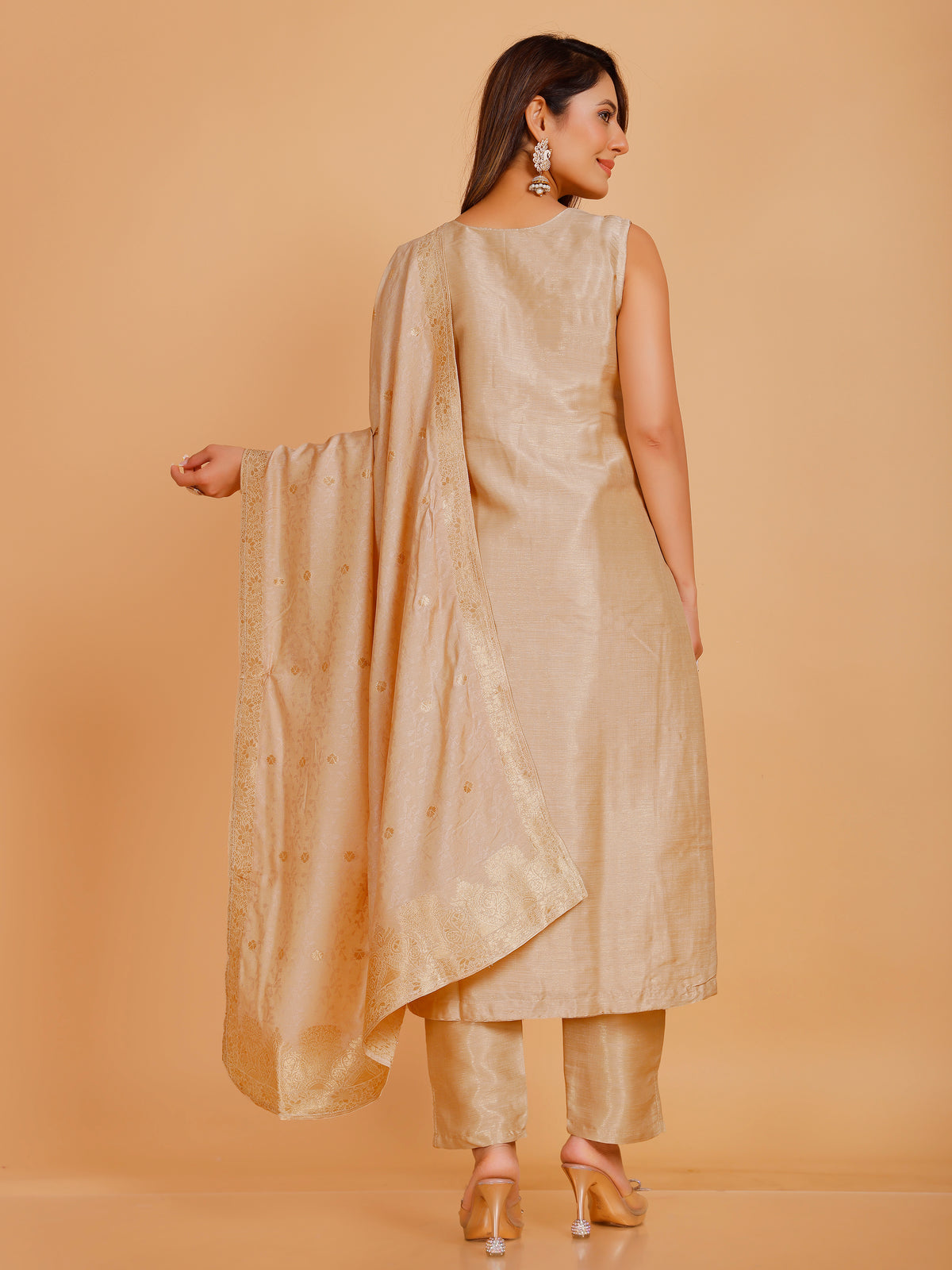 Rashi Silk Straight Kamiz &amp; Pant