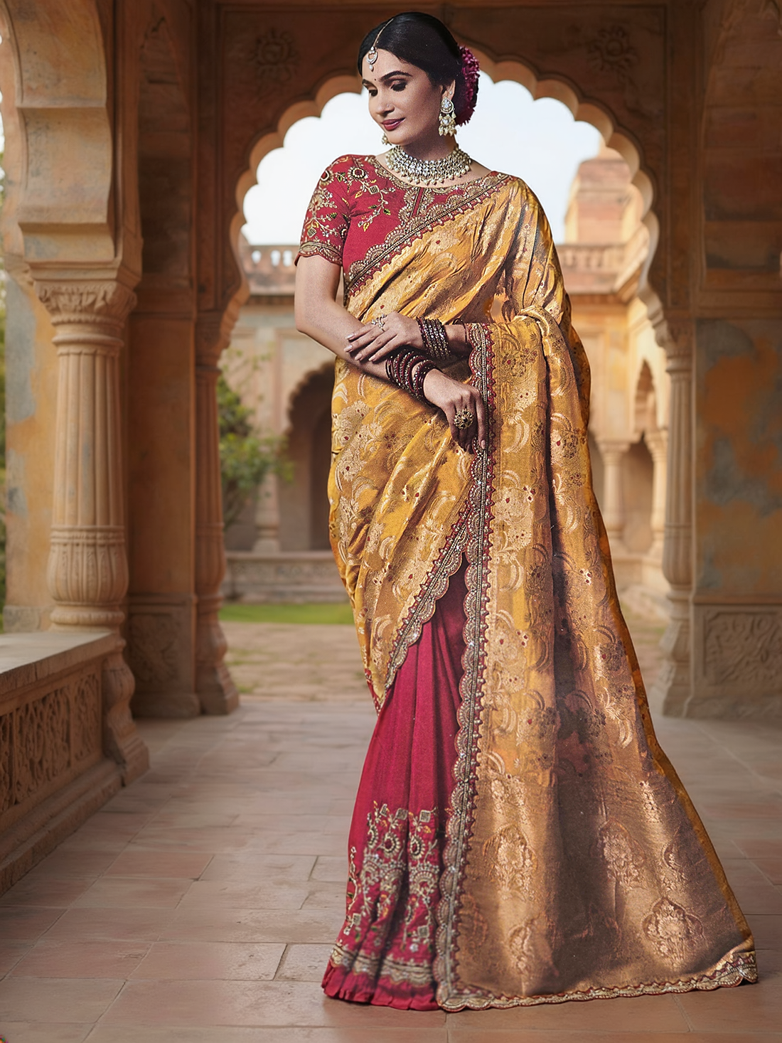 Aadhavi Silk Saree