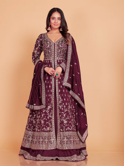 Ziya Long Top Lehenga