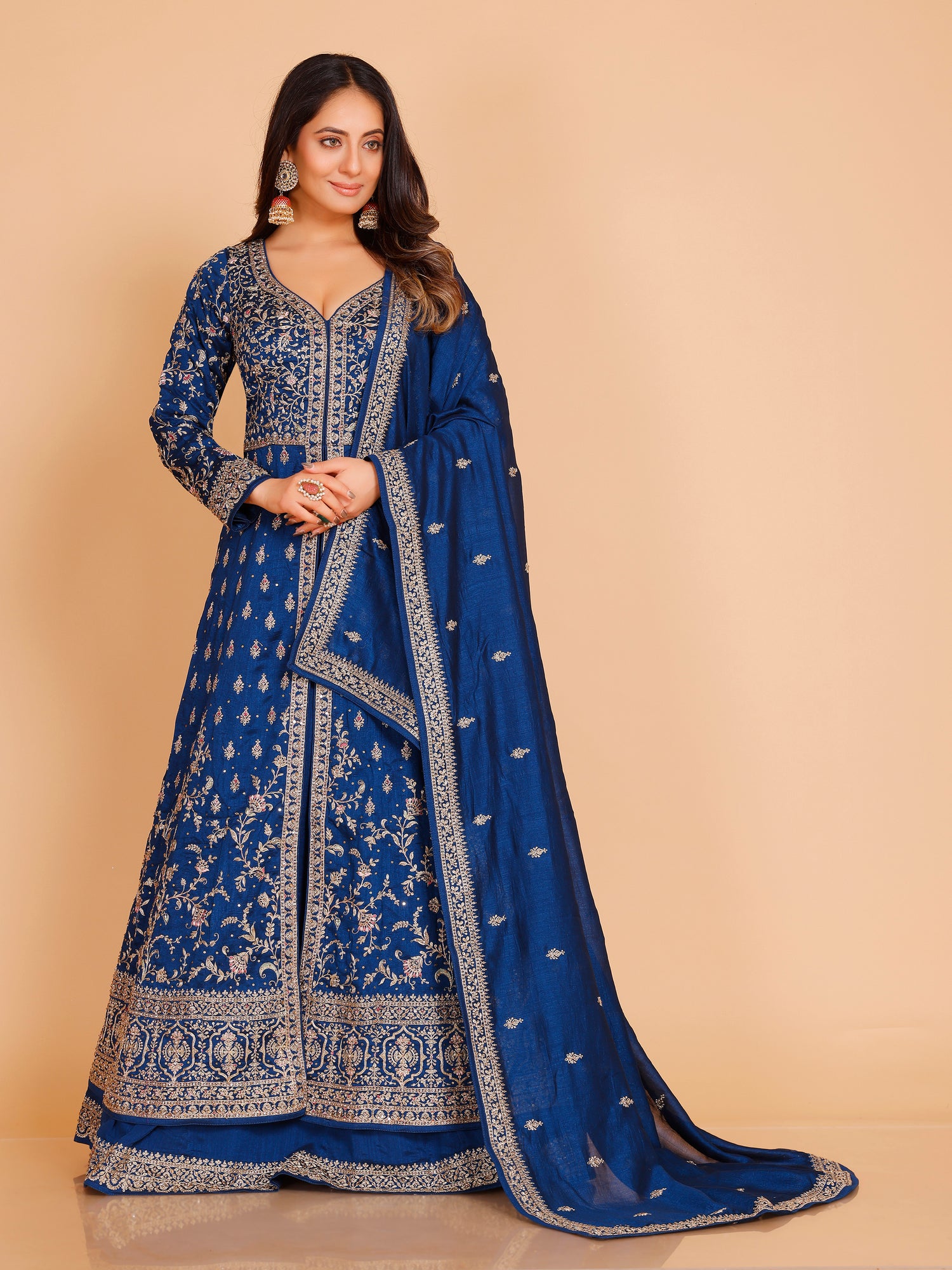 Ziya Long Top Lehenga