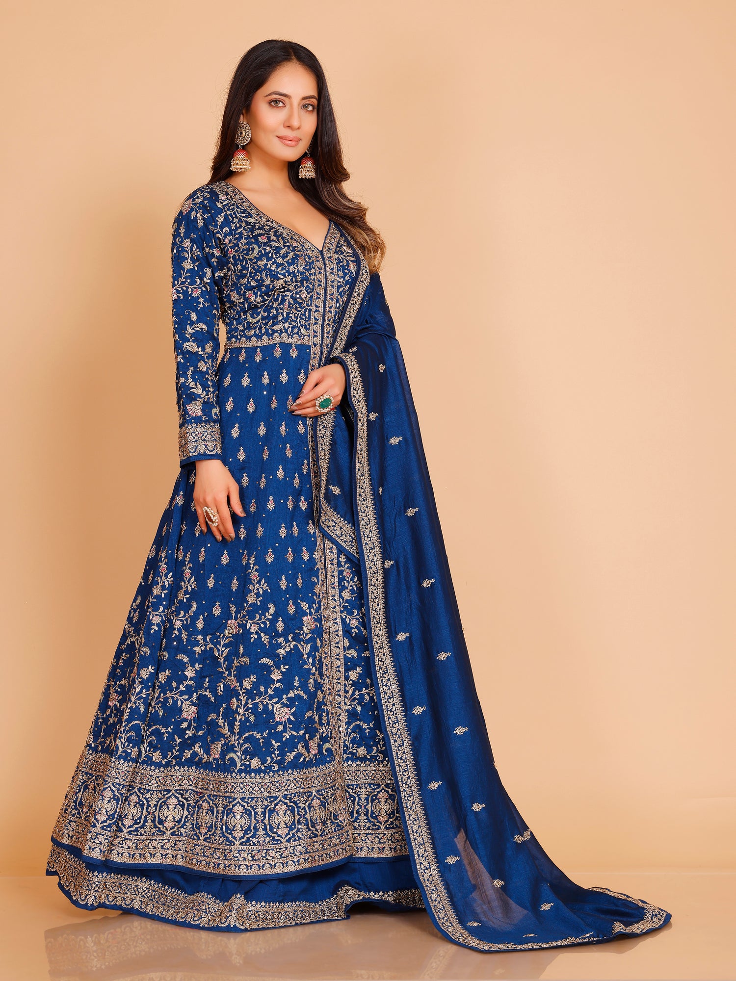 Ziya Long Top Lehenga
