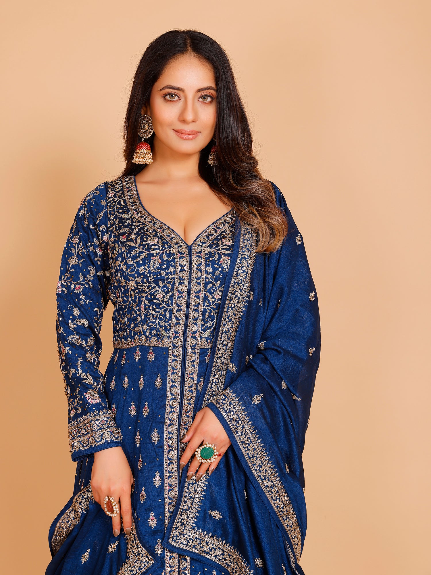 Ziya Long Top Lehenga