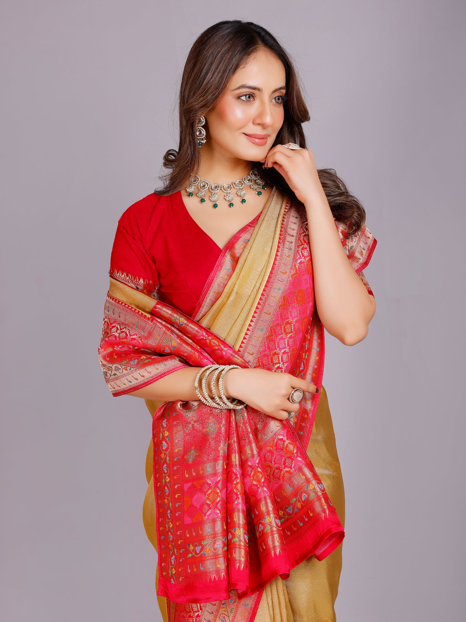 Vibha Tissue Saree