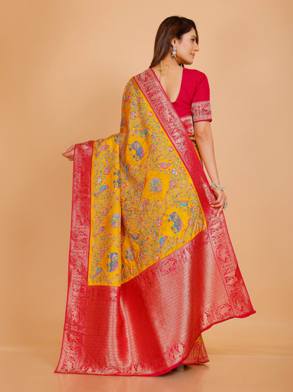 Ramya Silk Embroidered Saree