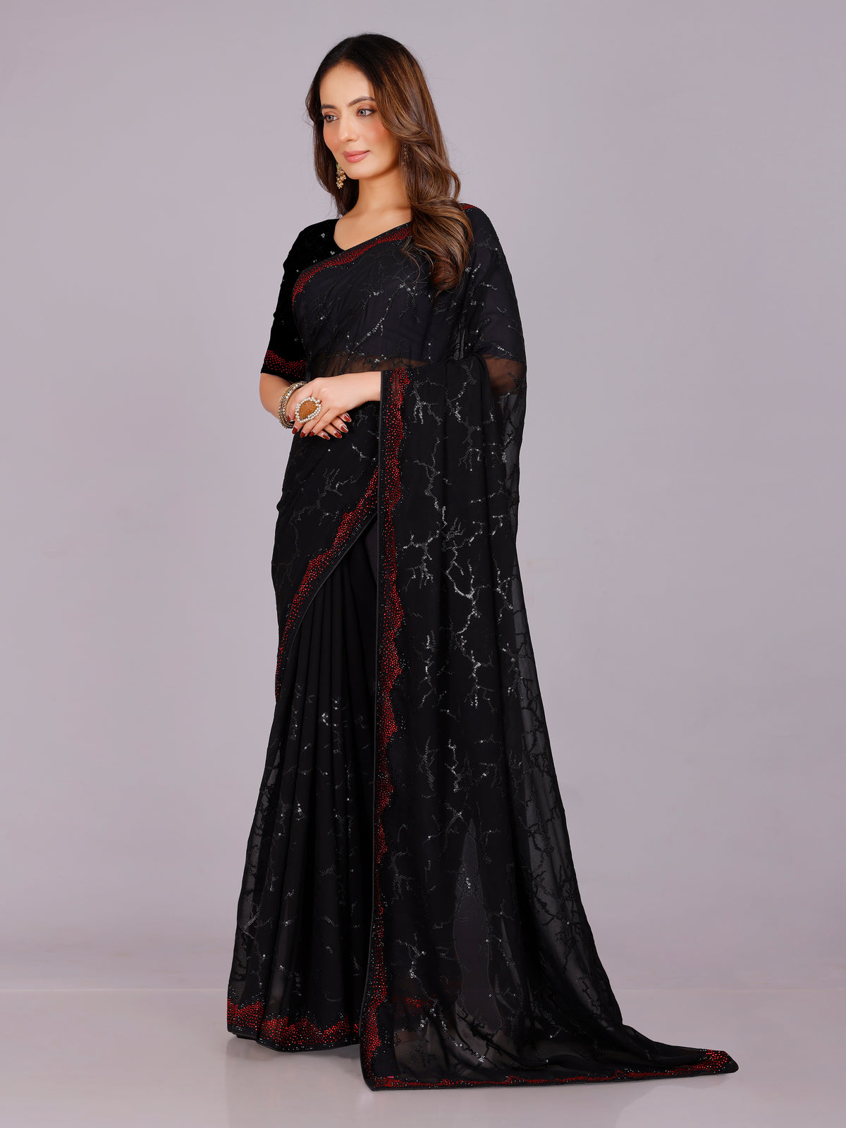 Lavanya Georgette Saree
