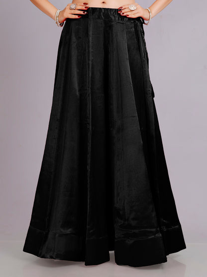 Ladies Silk Plain Skirt 36,40,44
