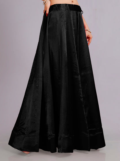 Ladies Silk Plain Skirt 36,40,44