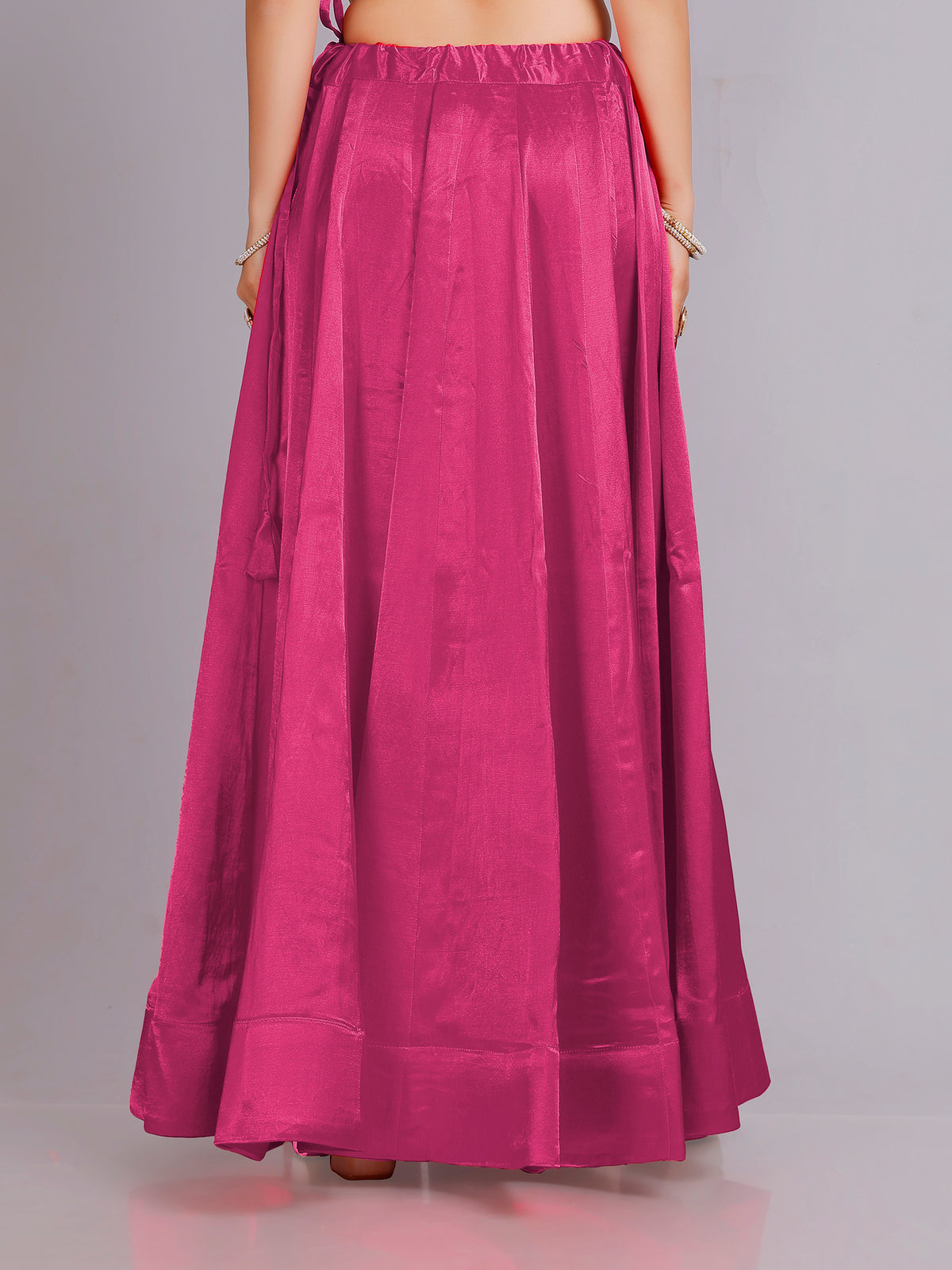 Ladies Silk Plain Skirt 36,40,44