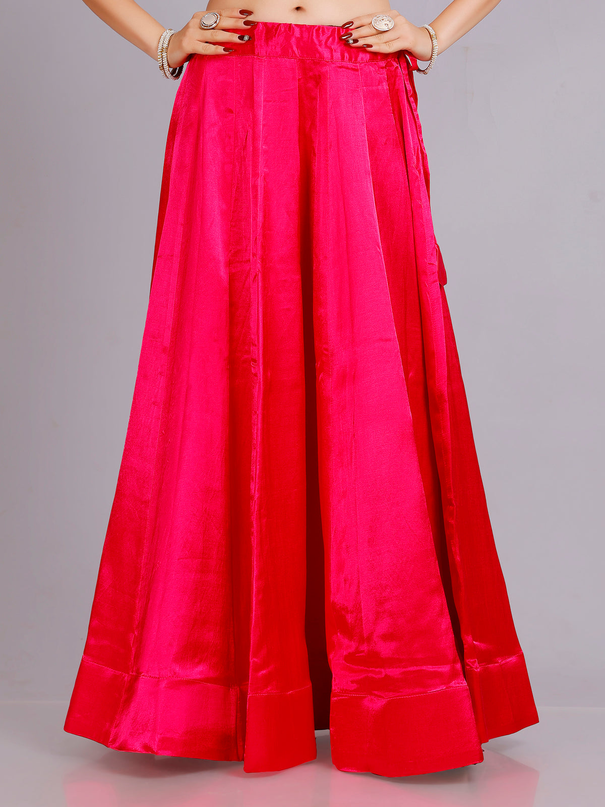 Ladies Silk Plain Skirt 36,40,44