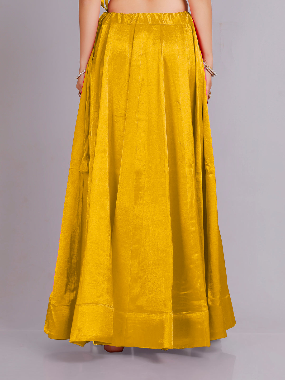 Ladies Silk Plain Skirt 36,40,44