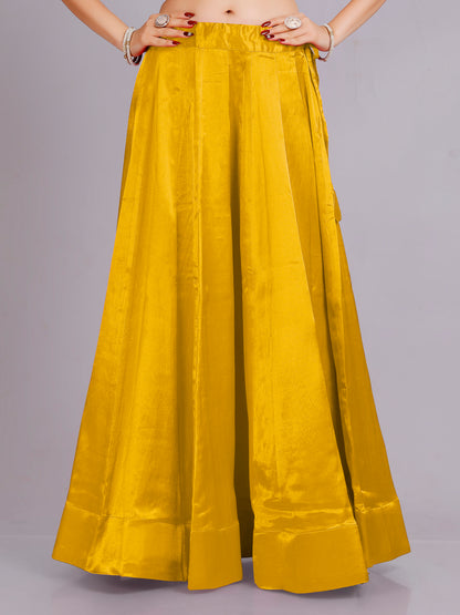 Ladies Silk Plain Skirt 36,40,44