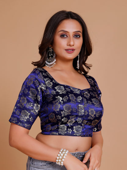 Brocade Silk Blouse