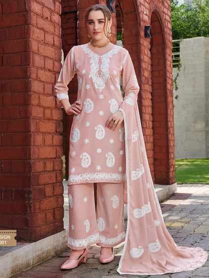 Ivana Rayon Palazzo Suit